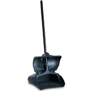 Global Industrial™ Upright Dust Pan & Lobby Broom Combo Kit